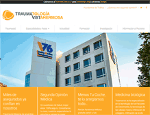 Tablet Screenshot of medicostraumatologos.com